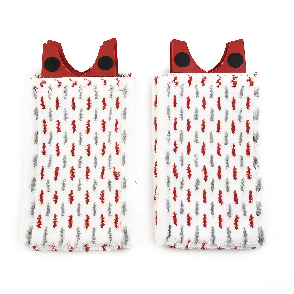 2X Tergicristallo Con Copertura In Microfibra Per Vileda Ultramax Ultramat Turbo Xl Mop 2 In1 Aspirapolvere Strumento Per La Pulizia Della Spazzatrice