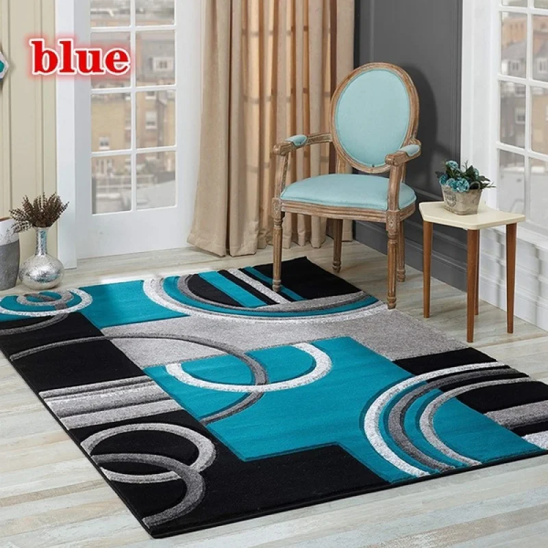 Geometric Circle Carpet for Living Room Decor Sofa Table Large Area Rug Bedroom Non-slip Floor Mat Hallway Balcony Mat Alfombra 6