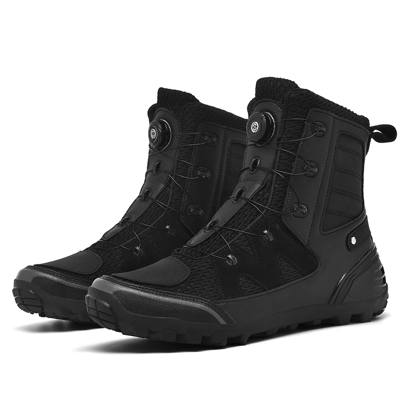 QQ-JC-1011 High Quality MTB Shoes Mens Hiking Cycl Shoes Cycling Male MTB Gravel Road Bicycle Sneakers Winter Wear