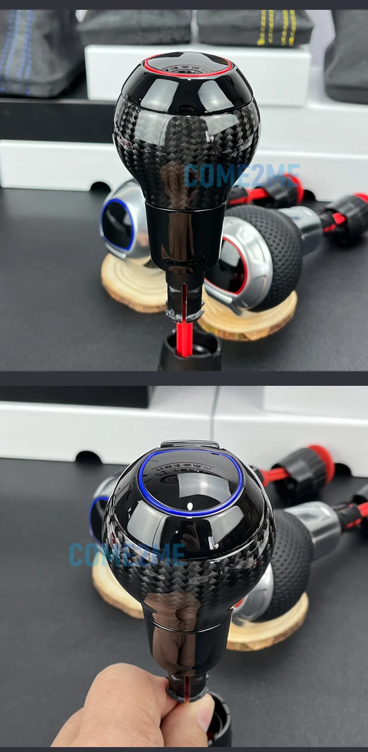 Carbon Fiber Gear Shift Knob For Volkswagen Golf 7 7.5 GTI audi A3 S3 RS3 Q5 S6