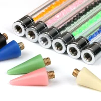 8PCS Rhinestone Wax Pen Head for Nail Art Gem Picker Tool Replacement Tip for Rhinestone Picker Wax Pencil For Nail Tools 1