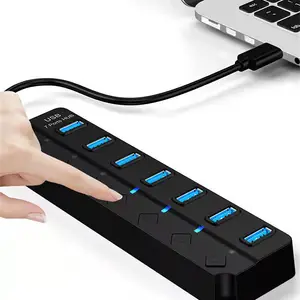 HUB 3.0 ladron usb multiple 4 puertos accesorio ordenador informatica  portatil ligero envio gratis lapiz de memoria multiples entradas -  AliExpress