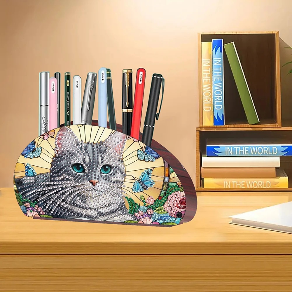 Wooden Flowers Crystal Diamond Storage Shelf Diamond Painting Storage Rack Diamond Painting Organizer Rack for Home Study Office