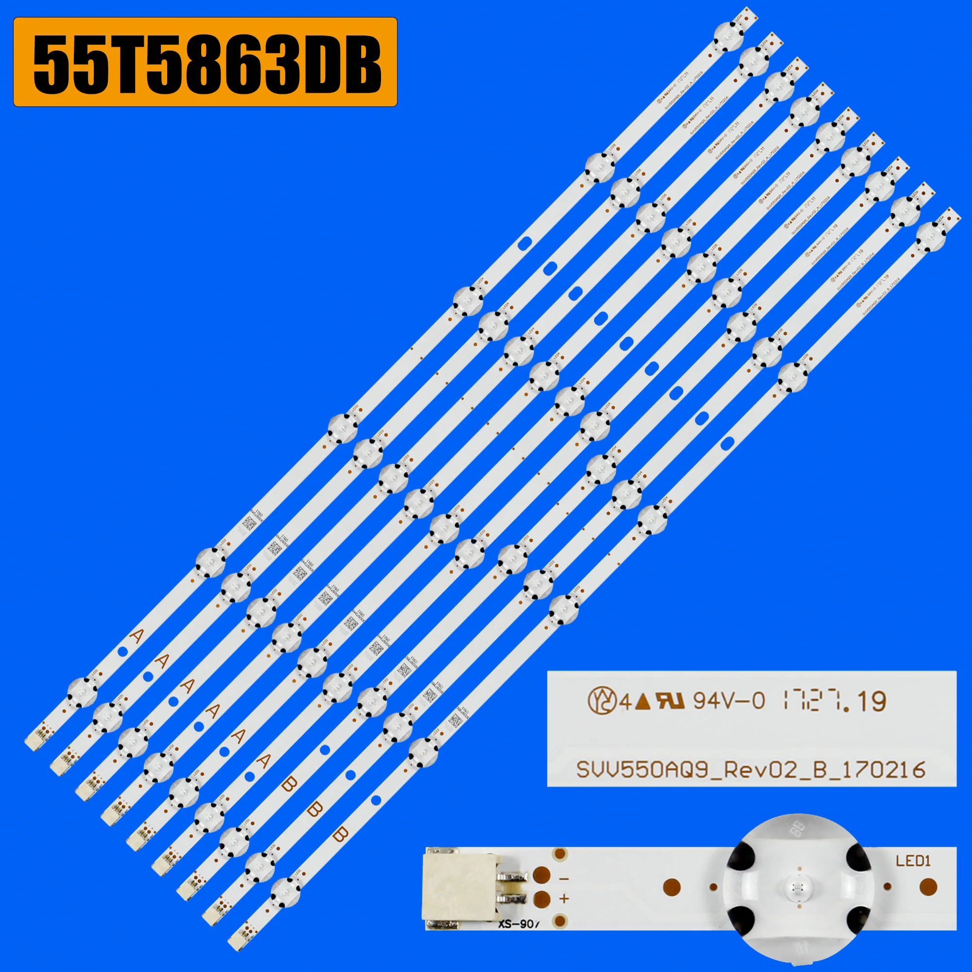 LED 백라이트 스트립 TX-55FX550B TX-55FX550E TX-55FX555B..