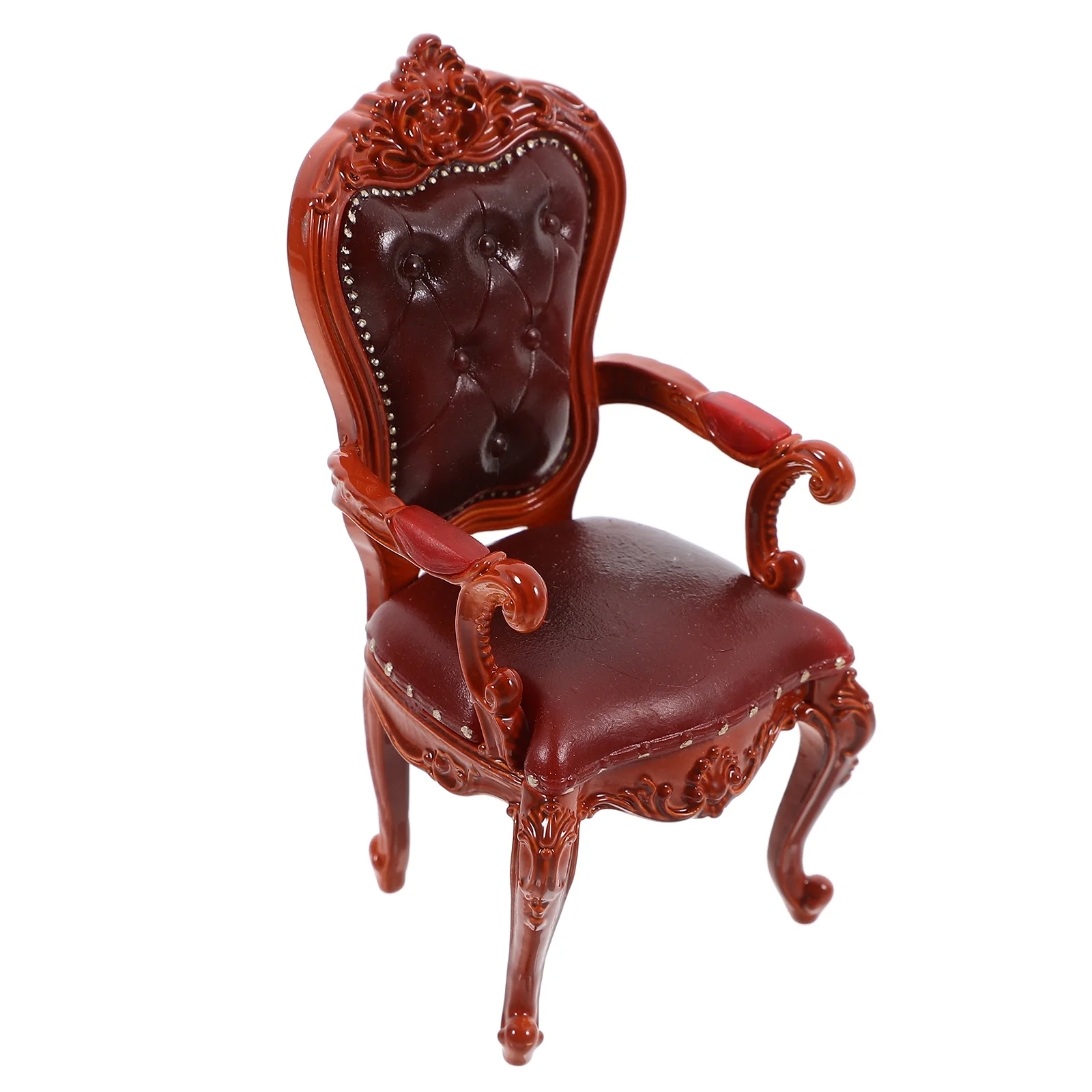 Dollhouse Chair Toy Chairs Micro Landscape Prop Accessories Pvc Miniature Stool