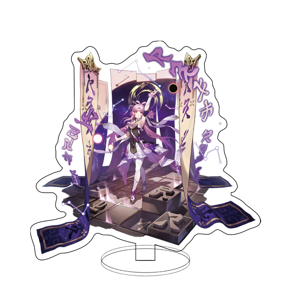 Honkai: Star Rail March 7th Acrylic Stand – Anime Fan Collectible and Cosplay Gift Keychain