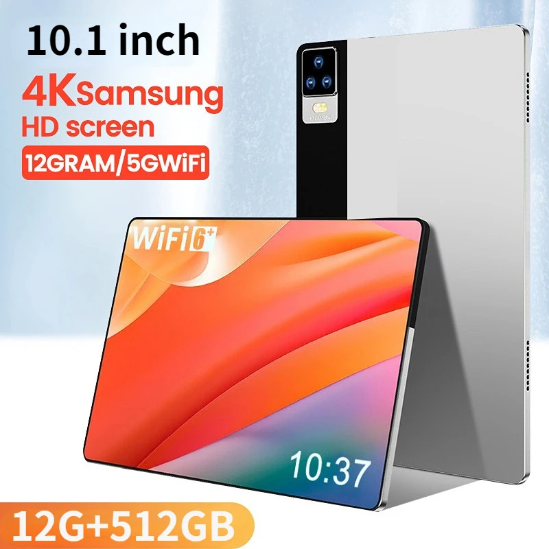 2023 New 4K HD Screen Global Tablet Android 11.0 Tablet 12GB RAM 512GB