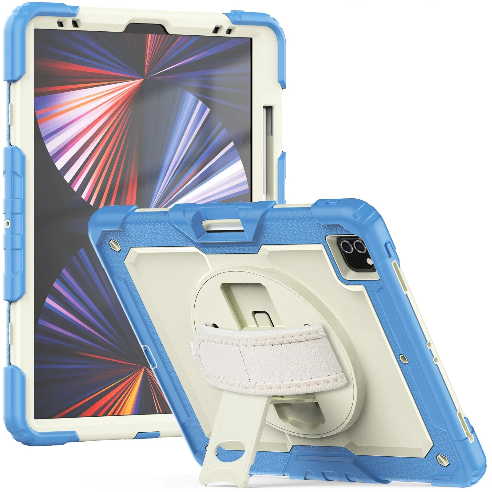 Universal Rotating Stand Case for iPad - Versatile Protective Cover