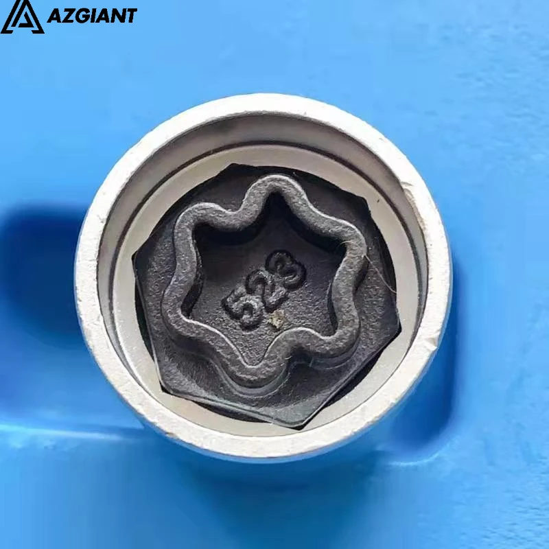Tire Anti Theft Tool Car Tire Anti-Theft Screw Key Sleeve Disassembly Tool 1Pcs For VW Beetle Polo Golf Jetta Passat CC Tiguan Opel