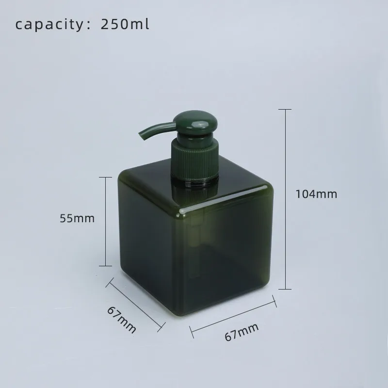 

3Pcs Soap Storage Dispensing Bottles 250ml Shower Shampoo Lotion Empty Refillable Dispenser Bottle Cheap Bathroom Supplies