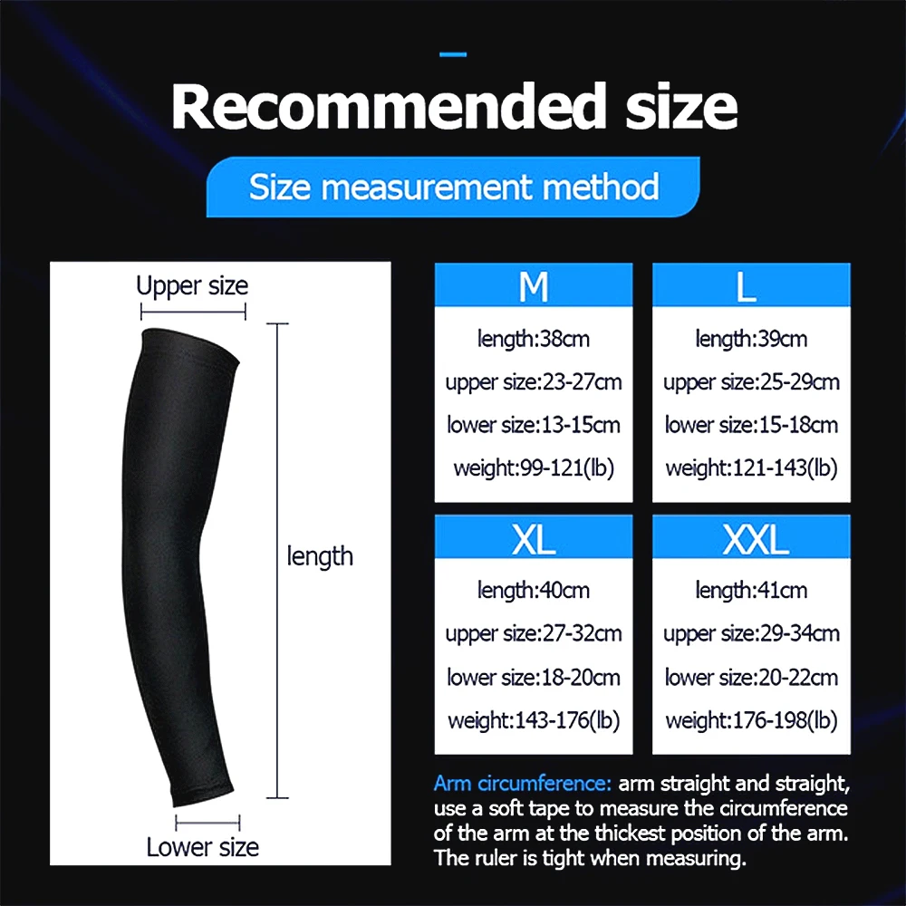 BraceTop 1 PC Sport Arm Compression Sleeve Basketball Cycling Arm Warmer Fitness Running UV Protection Volleyball Sunscreen Band 6