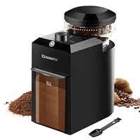 Automatic Burr Mill Coffee Grinder Electric Coffee Bean Grinding With 28 Adjustable Gears for Espresso French Press Drip Coffee 1