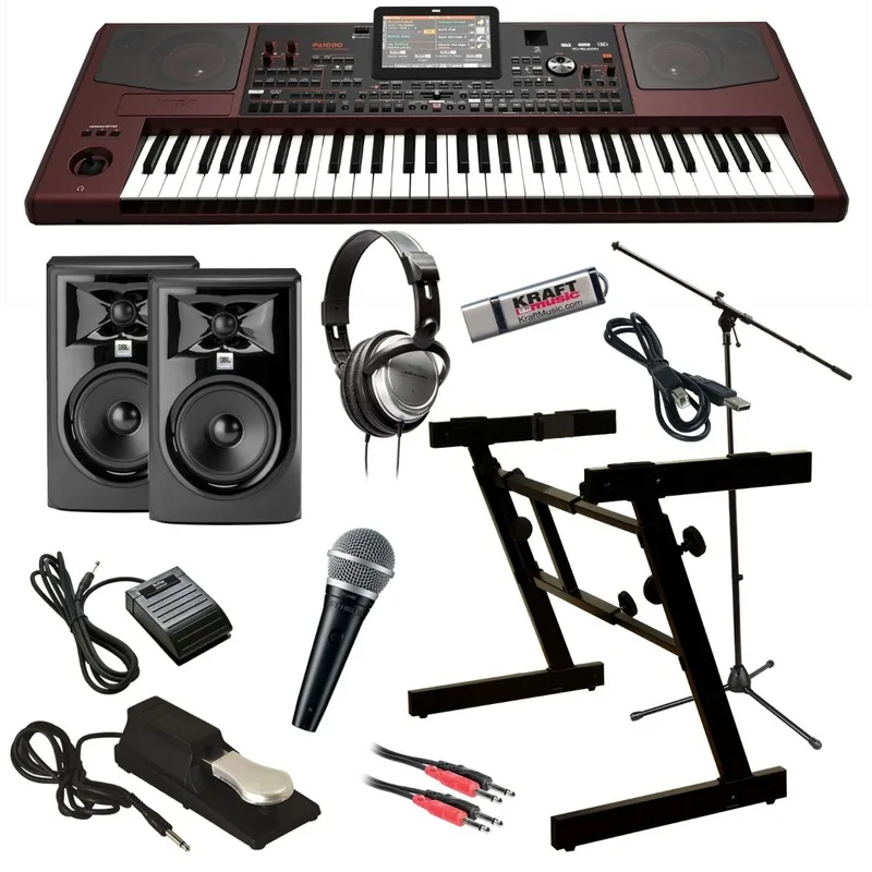 

GOODS BEST Korg PA1000 61 keys PA4X PA800 PA700 PA600 61-Key Professional High Performance Arranger Key