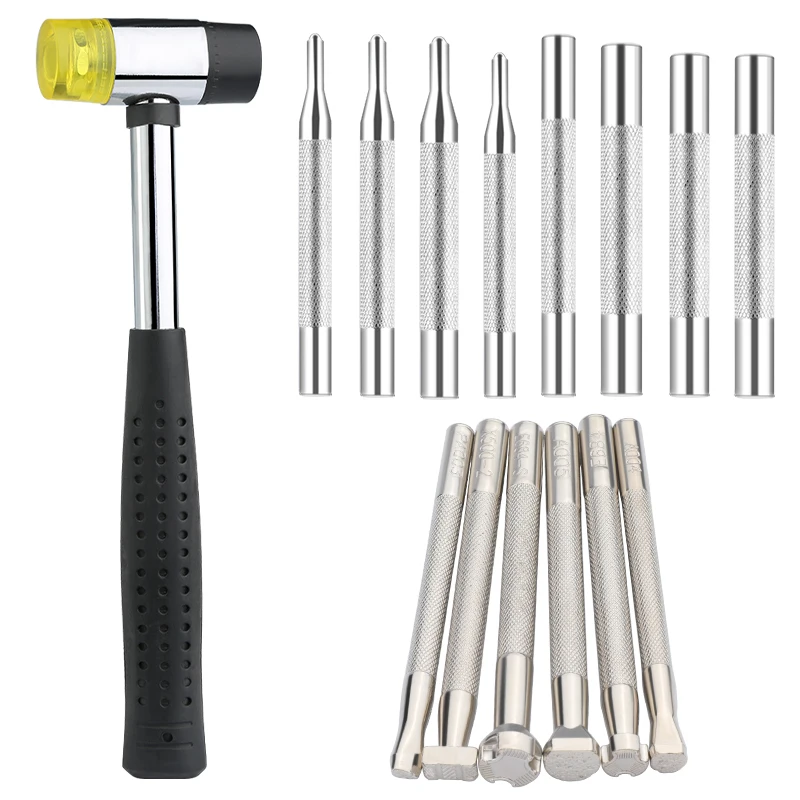 For Carving and Knocking Flowers Leather Carving Printing Manual DIY Leather Alloy Printing Tools Special Tools