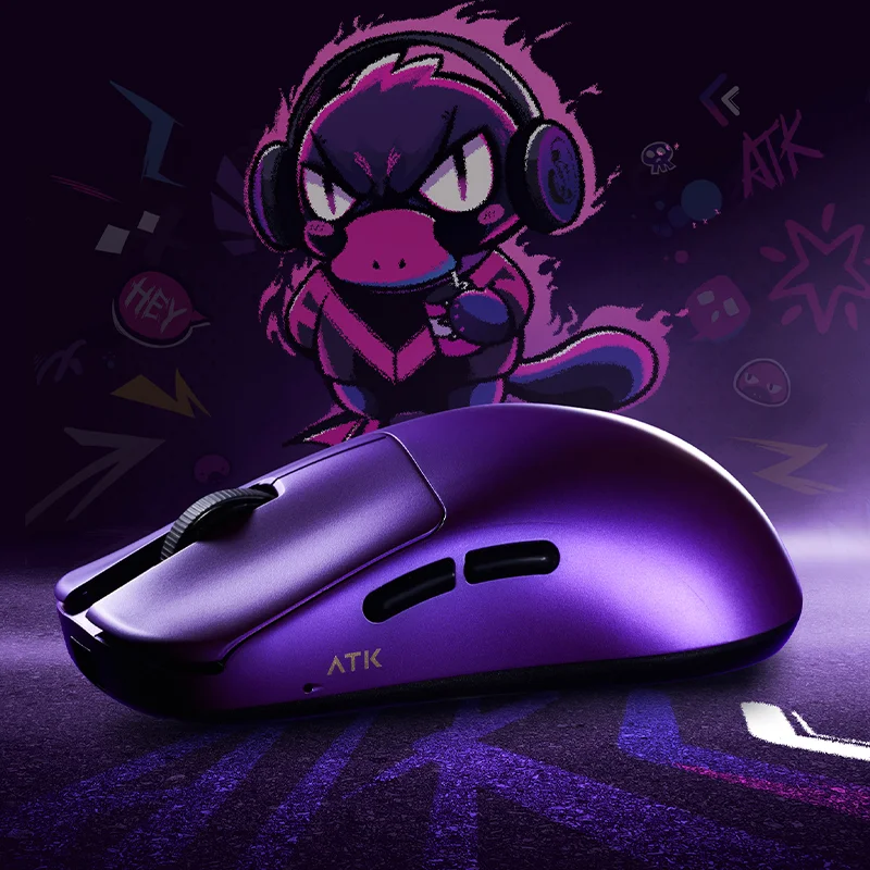 ATK DUCKBILL ゲーミングマウス ATK Duckbill Series Gaming Mouse ApexShark Firmware ≥20000FPS 8K