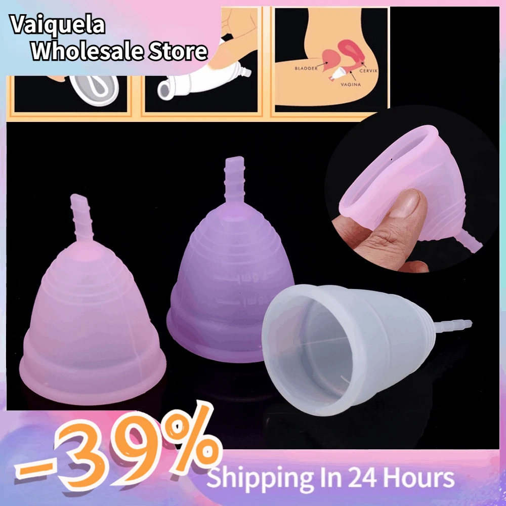 

Medical Grade Silicone Menstrual Cup Sterilizer Feminine Hygiene Menstrual Cup Sterilizing Menstrual Period Cup for Women Lady