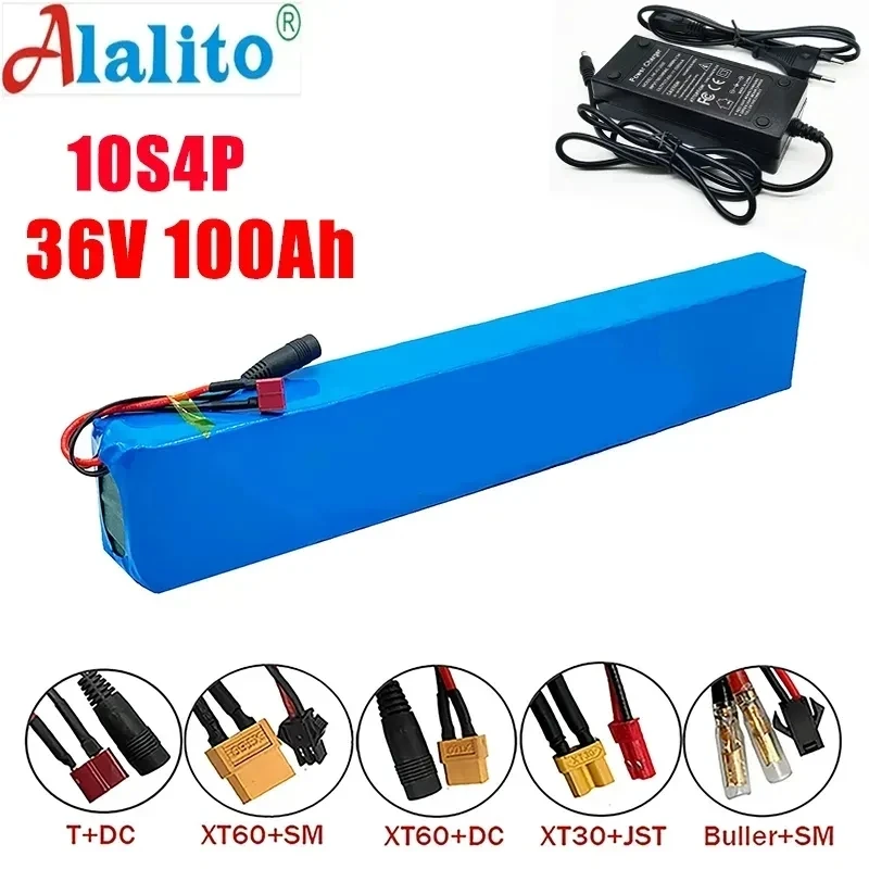10S2P 36V 100000mAh 36v Elektrisk Scooterbatteri Litium