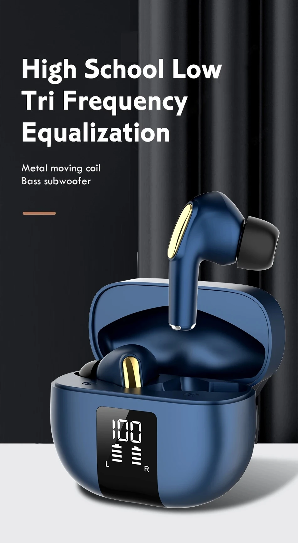 Description Picture 2 of itemfor Samsung Galaxy S24+ S25 Ultra Wireless Earphones Bluetooth Earbuds In Ear Headphones TWS Earphone With Silicone Ear Caps