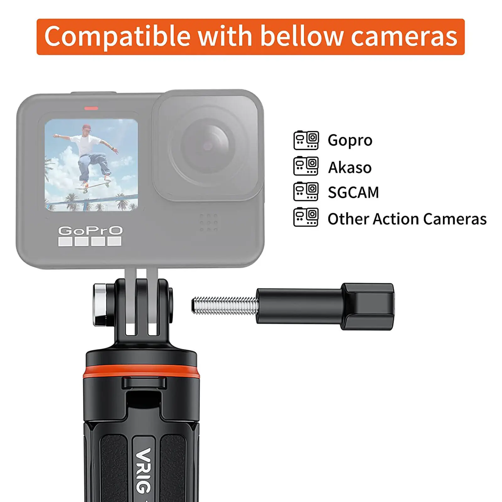 TP-08 확장형 셀카봉 삼각대 Insta360 X3용 탁상용 미니 삼각대 GoPro Max Hero 10 9 8 7 6 5 4 확장형 전화 삼각대
