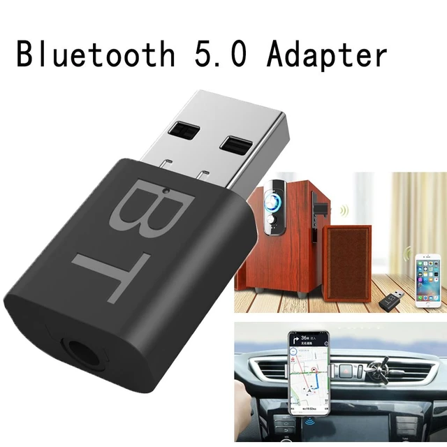 USB Power Bluetooth 5.0 Car Kit Wireless Music Stereo Audio Receiver  Adapter Auto Bluetooth AUX for Car Radio MP3 PC - AliExpress