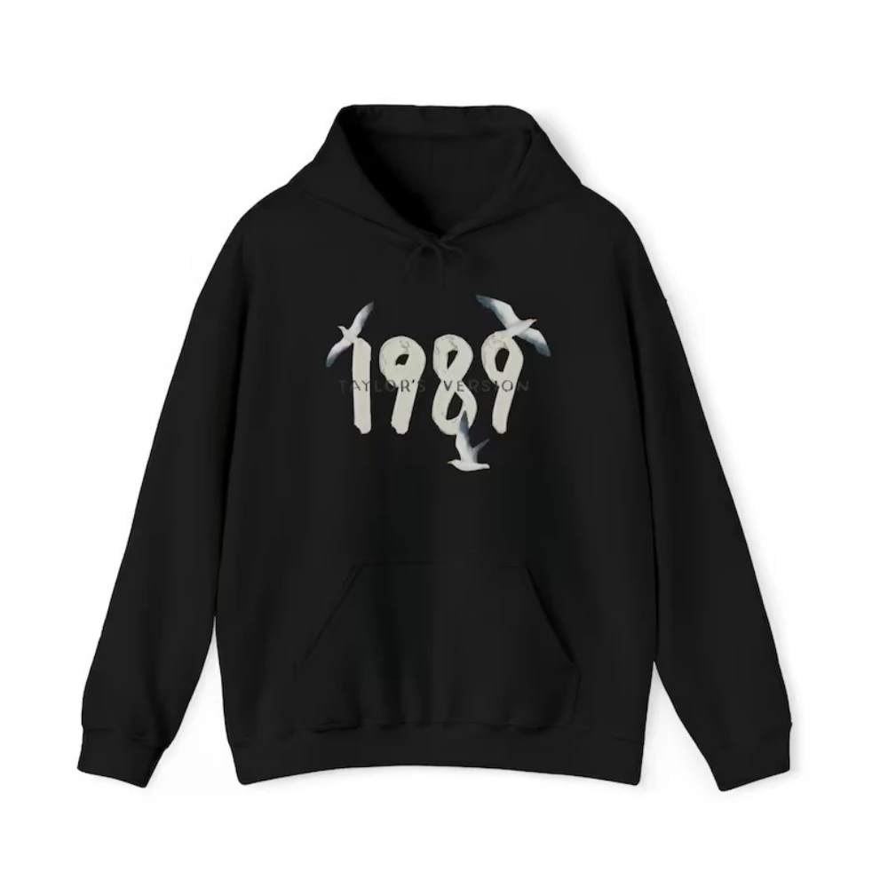 1989 Taylor's Version Taylor Swift Hoodie Women's Retro American Harajuku Y2K Fashion Hooded Sweatshirt Clothing Women Winter