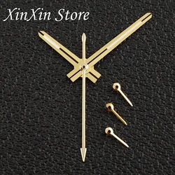 Green Luminous and Red Gold Silver Watch Hands (Gold)