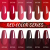 MEET ACROSS12Pcs Red Series Gel Nail Polish With Box Semi Permanent UV Gel LED Nail Art Varnish Manicure Kit Nail Supplies 2