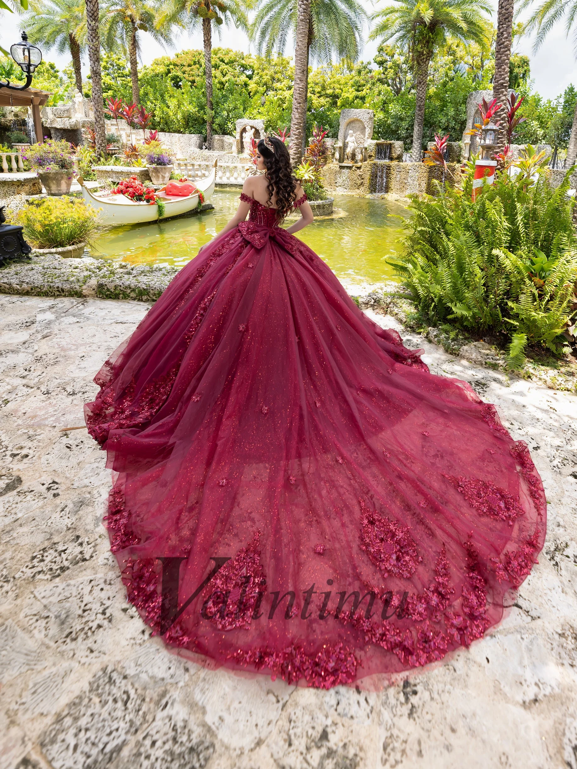 Valintimu ڸ  Quinceanera 巹     ø Vestidos De 15 Anos Customized