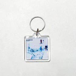 Handcrafted Radiohead - Themed Retro Keychain (A)