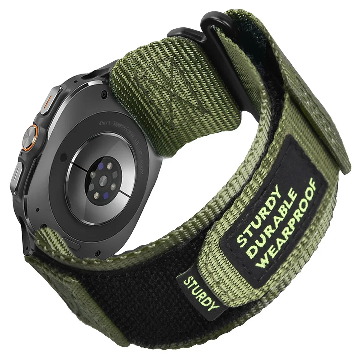 Nylon Loop Strap for Galaxy Watch Ultra - Sport Wristband Bracelet