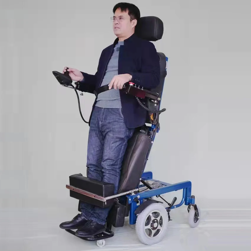 Handicapped and the Elderly Power Electric Standing up Wheelchair Lifting and Reclining