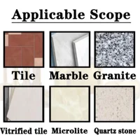M10 tige de filetage 6-68mm scie cloche pour carrelage de marbre brasé sous vide diamant foret pour granit porcelaine brique foret outil 6
