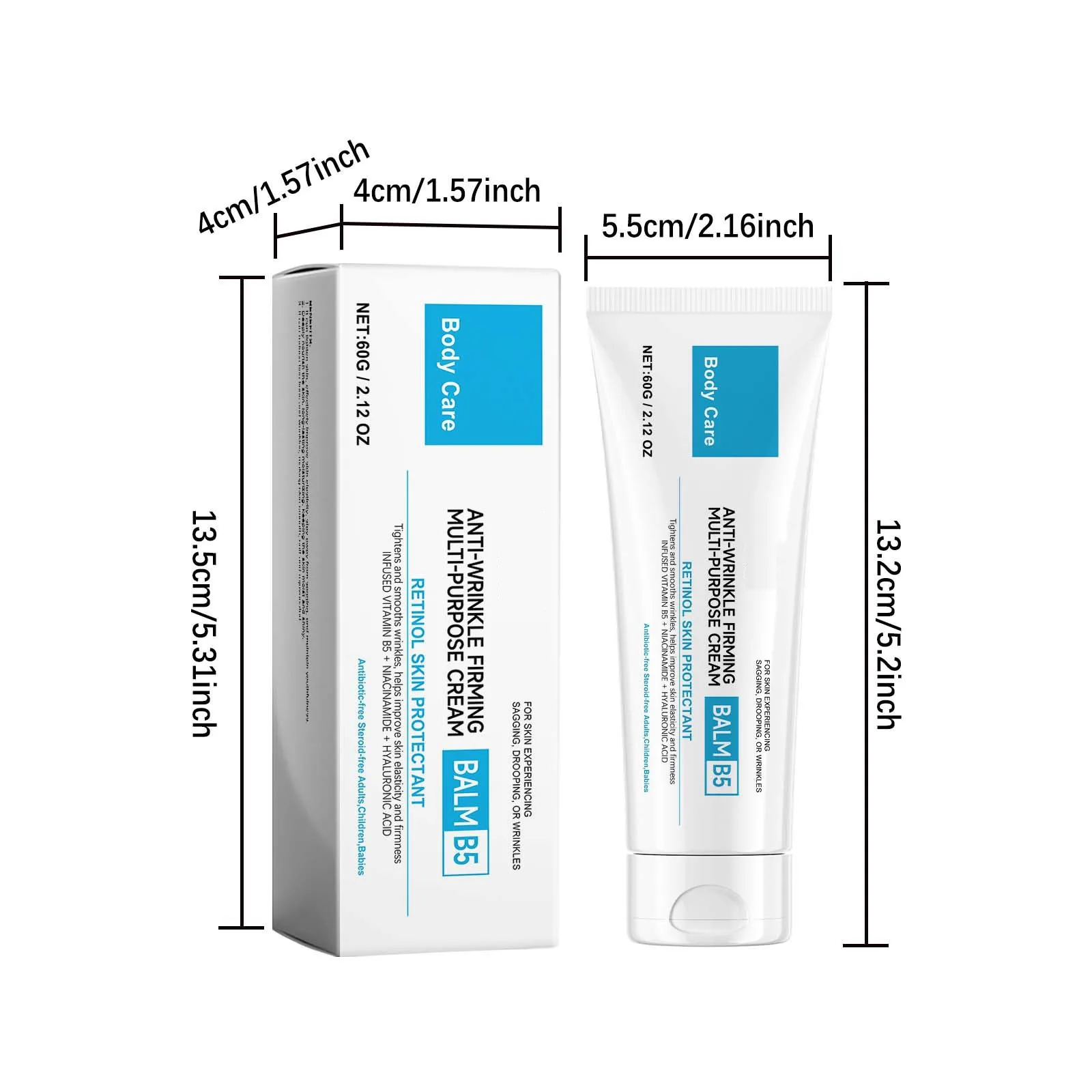 Fubsta Luxelift Skinfirming Youth Butter B5, Luxelift Skin Firming Lifting Cream, Rejuvenating Butte, Tightens&smooths Wrinkles
