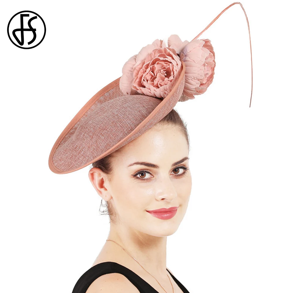 FS Fascinators Kentucky Derby Hats For Women Flower Horse Racing