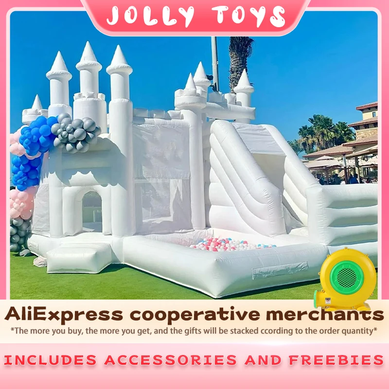Indoor and Outdoor Inflatable Castle Inflatable Slide Bouncer Jumping Castle with Blower inflatable decoration toy inflatable decoration inflatable toy