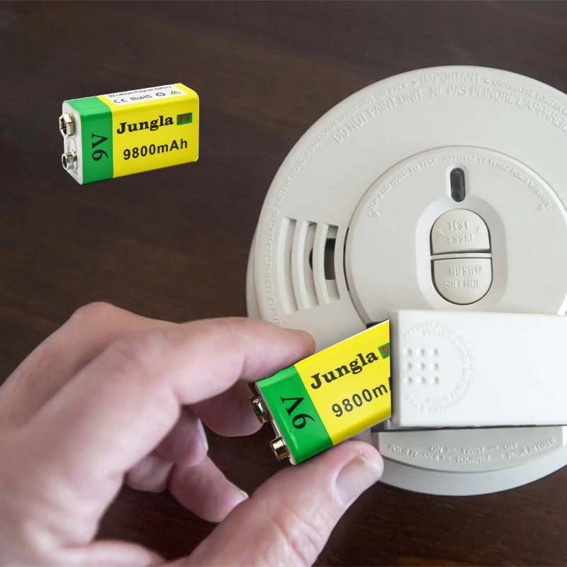 Фото Литий-ионная аккумуляторная батарея 2023, 9 В, 9800 мАч, батареи Micro USB, 9 В, литиевая батарея для мультиметра, микрофона, игрушки, пульта дистанционного управления, для KTV №4