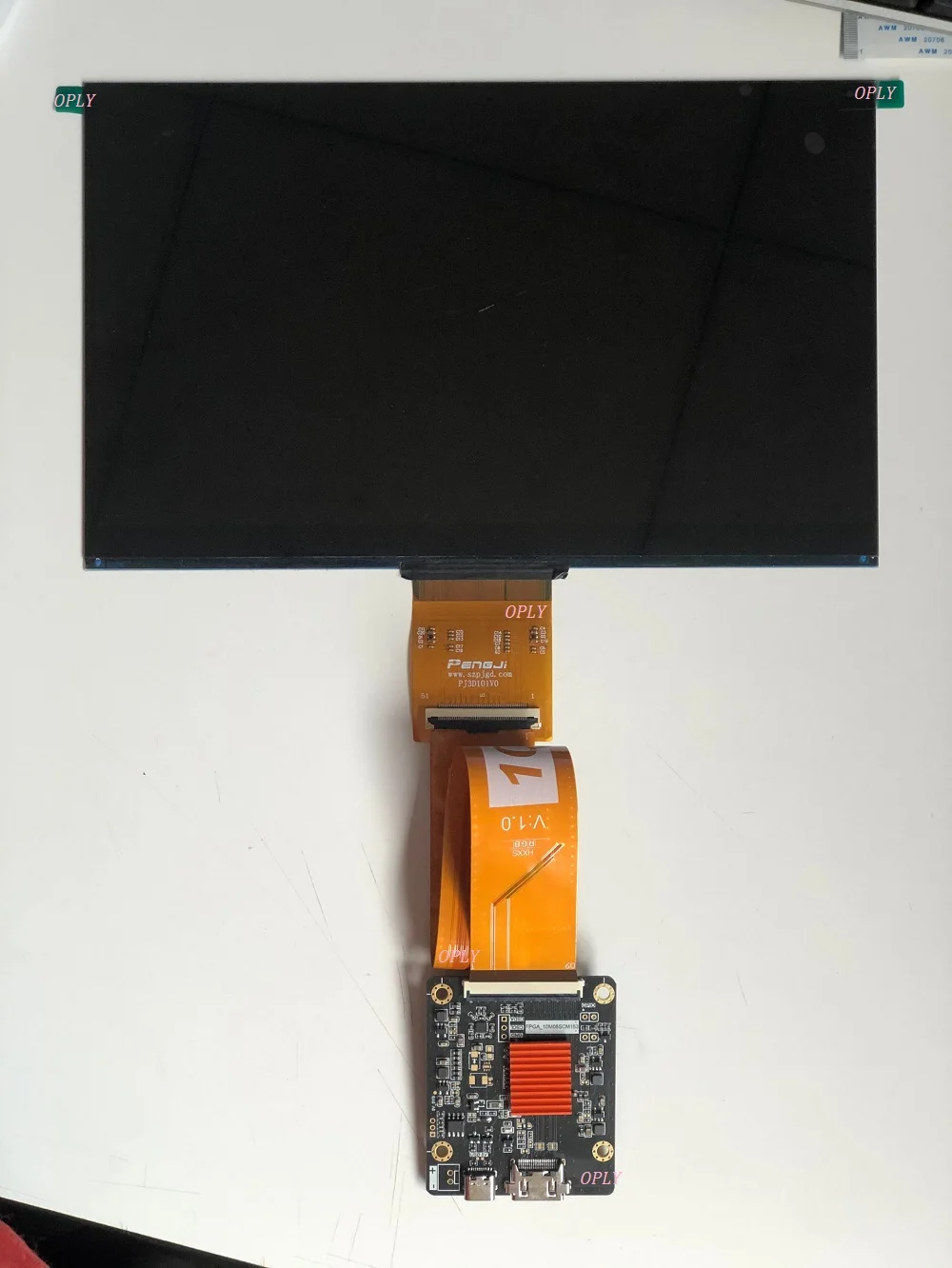 Placa Controladora para Impressora 3d Alta Precisão Painel Preto e Branco Compatível com Hdmi tipo c Faça Você Mesmo 9k Smp 8520*4320 Lcd 68 Polegadas - Imagem 4