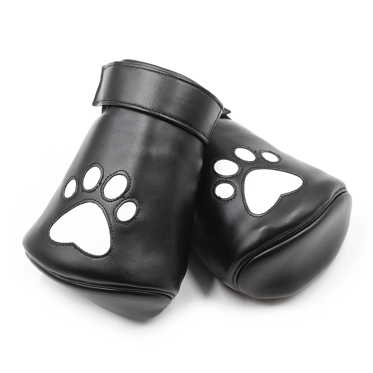 cosplay gloves Role play Leather Bear Paw Boxing Gloves Restraint Gloves Cosplay Toys Couple adult toy