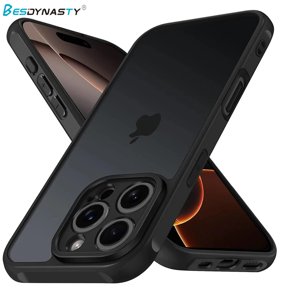 HybridMilitaryGradeShockproofCaseForiPhone17Air161514131211ProMaxPlusMatteTranslucentBlackSoftHardCover-AliExpress202192403