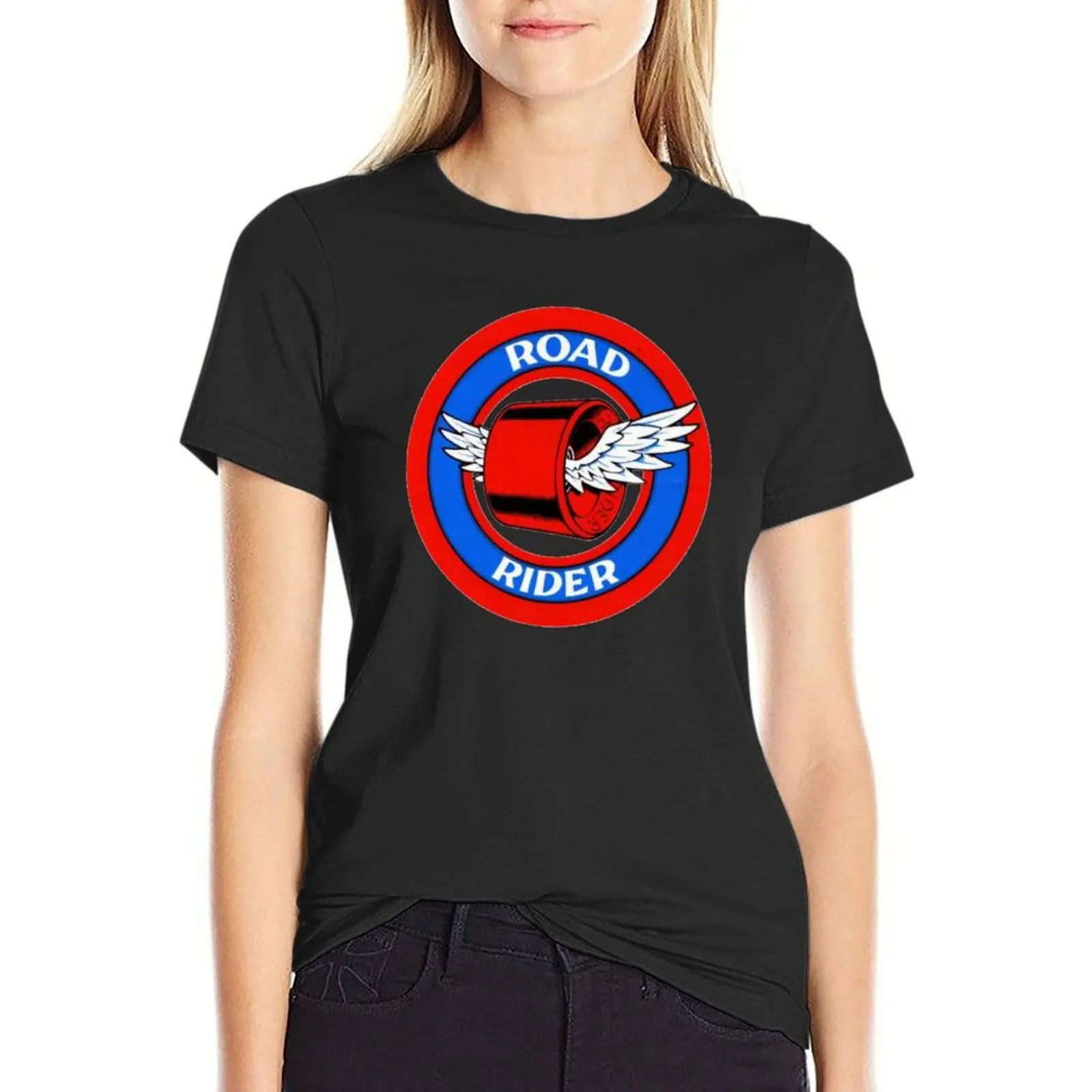 

Road Rider, was t shirt design T-shirt cute clothes vintage clothes female t-shirts for Women graphic tees funny