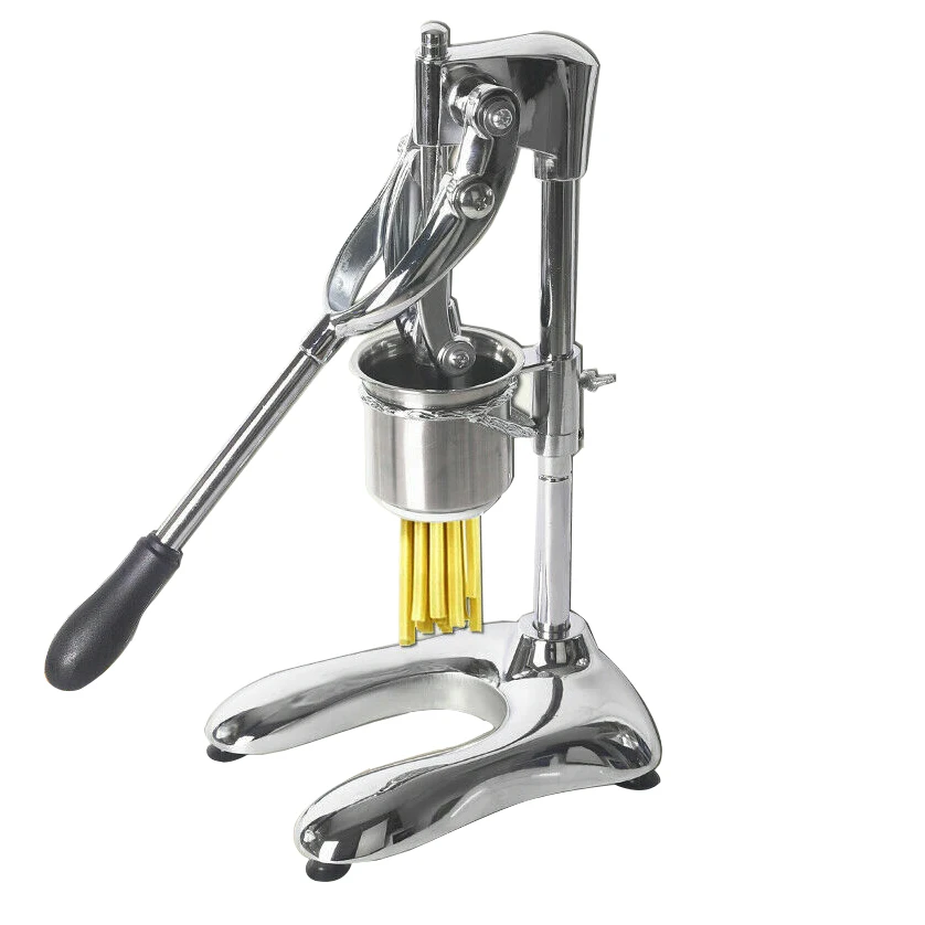 Manual Long French Fries Maker 20-30CM Dough Chips Squeezer Aluminum Alloy Machine For Corn Potato Dough Extruder Kitchen Tool