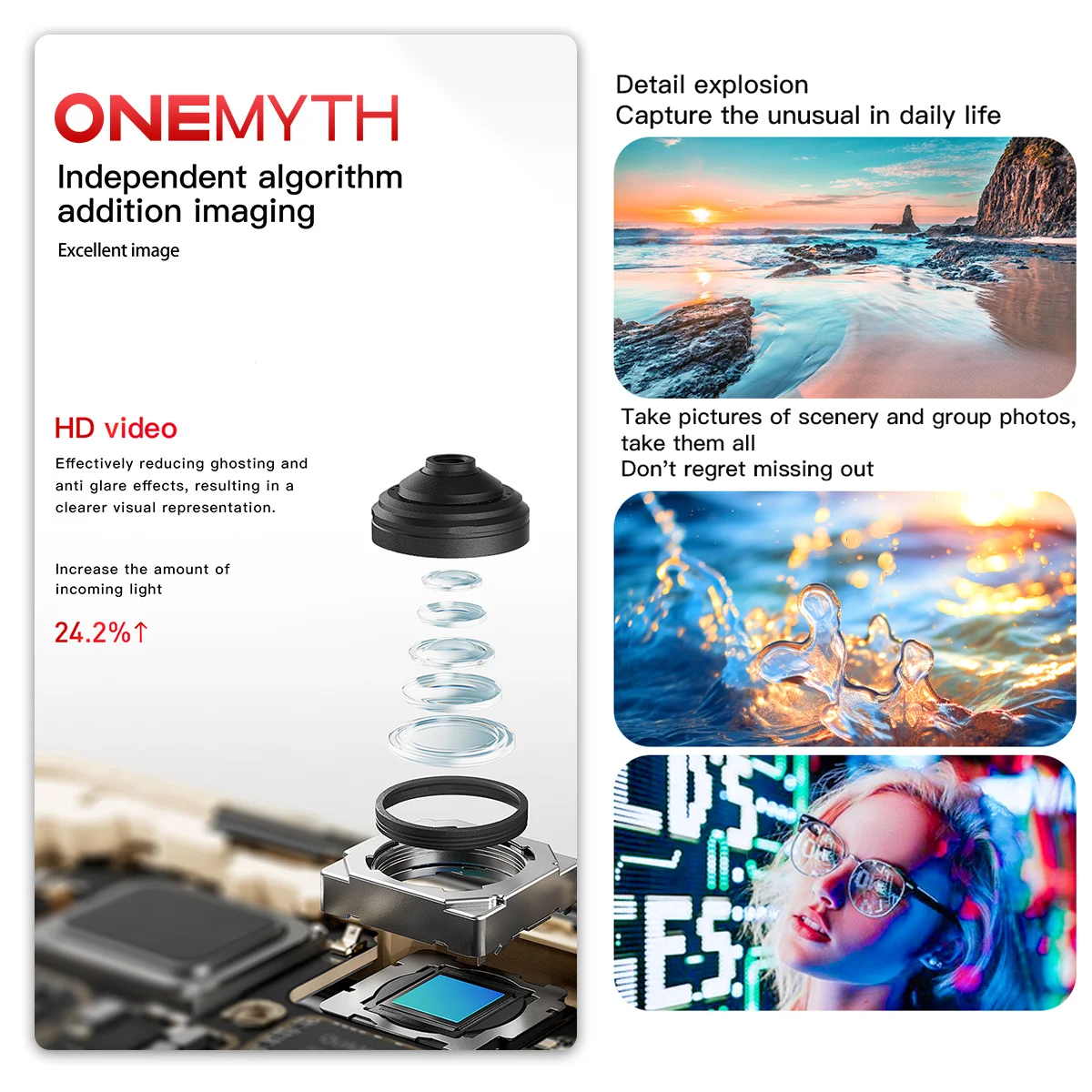ONEMYTH S25 Pro Mini Smartphone 3G Network 4.0 Inch HD Display 2000mAh 2GB RAM 16GB ROM Android 8.1 Dual SIM With Play Store 3