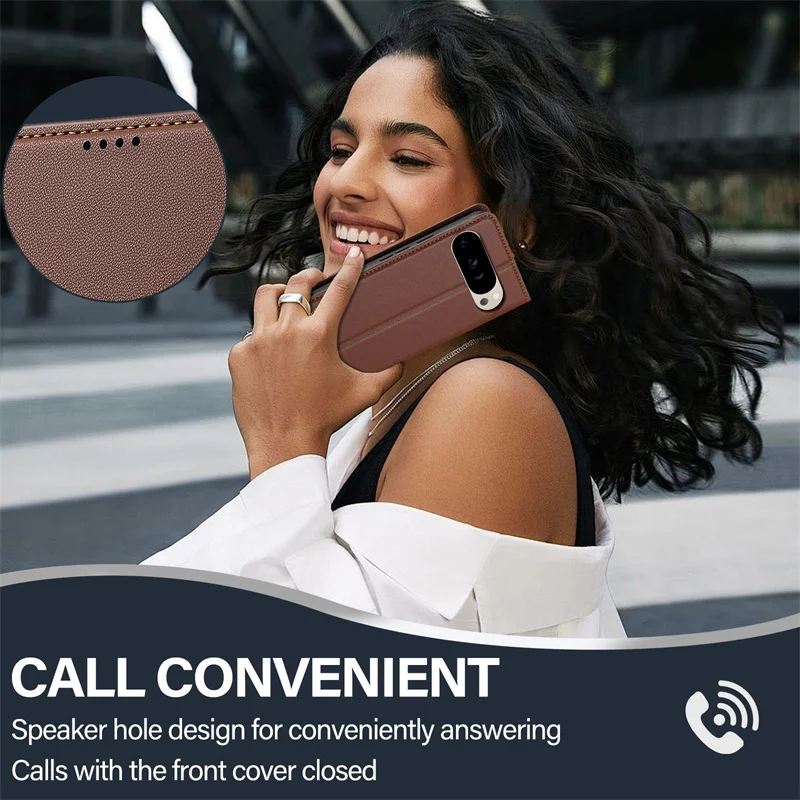 Elegant Magnetic Flip Leather Wallet Phone Case with Card Slots