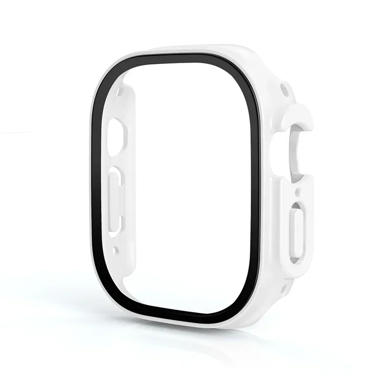 Enhanced Protective Case with Screen Protector for Apple Watch Ultra 49mm – Premium HD Tempered Glass and Durable Bumper Shell Accessories