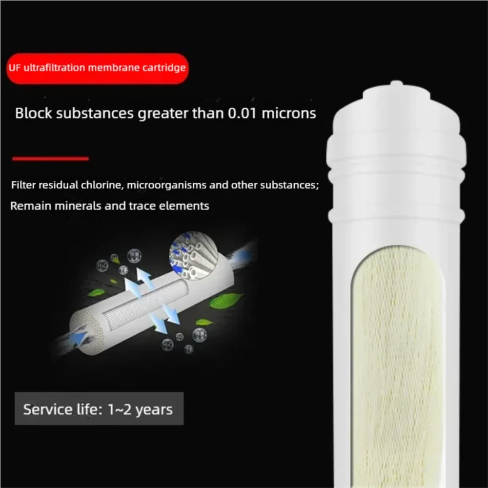 Waternoble Elemento filtrante per depuratore d'acqua a membrana in fibra cava di ultrafiltrazione UF coreano da 10 pollici per tutta la casa - Image 3