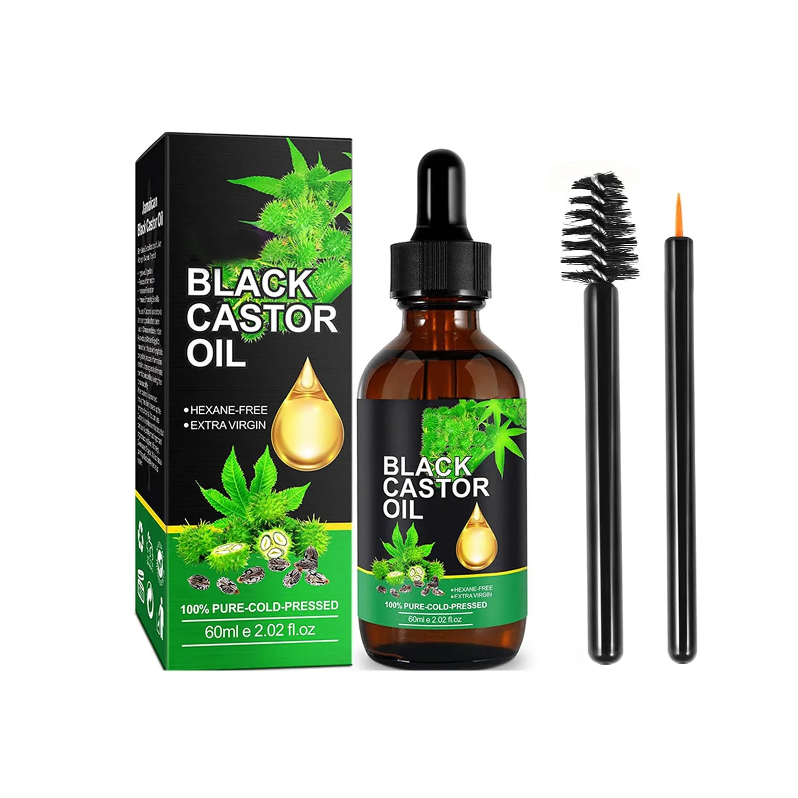 

Organic Castor Oil for Hair Growth #Jamaican Black Castor Oil Nourish Eyelashes Eyebrows Scalp and Skin Care Маска Для Волос