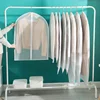 Transparent PEVA Hanging Garment Bags, Reusable Zippered Dustproof Clothes Cover for Wardrobe Closet Travel Storage Thickened 3