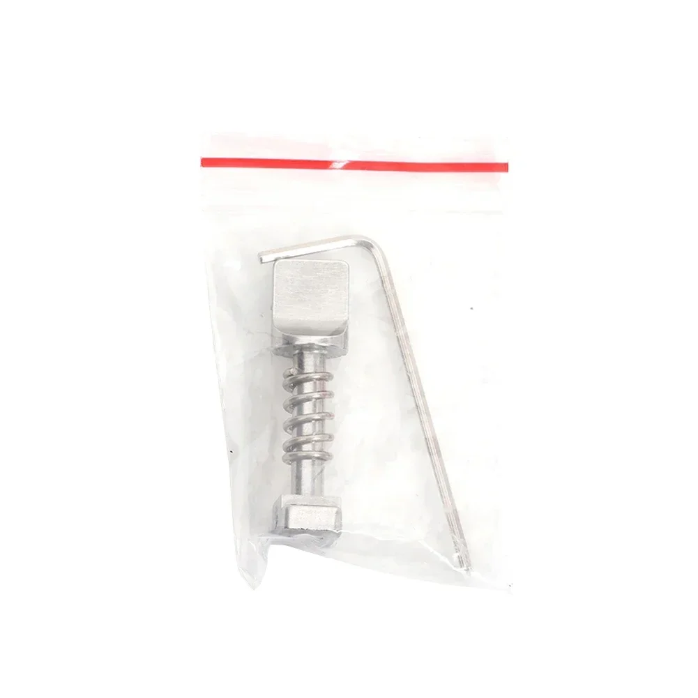 Longboard Surfboard Fin Screw Kit Stainless Steel Quick Snap Screw And Plate Replacement Inflatable Surfboard Accessories Parts