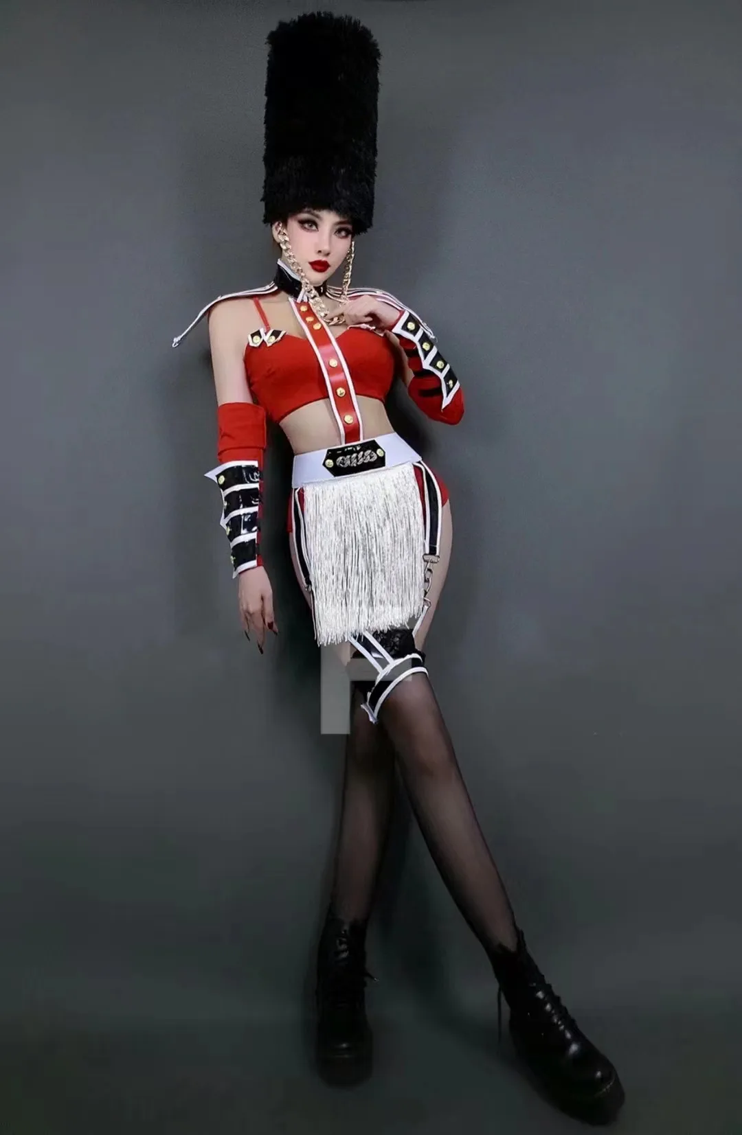 Bar Nightclub DJ DS Gogo Dance Costume Women Dancer Team