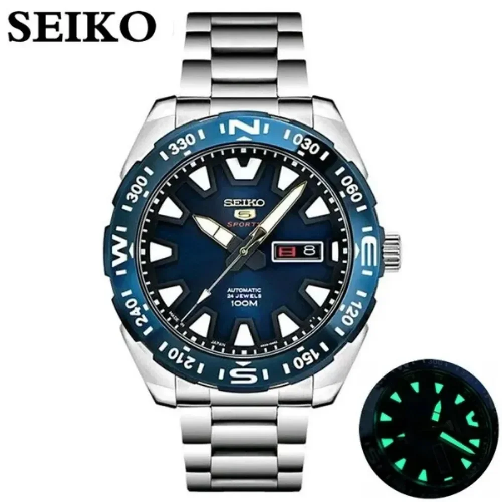 SEIKO 5スポーツ Amazon.com: Seiko 5 Sports Field GMT Automatic Mechanical Watch